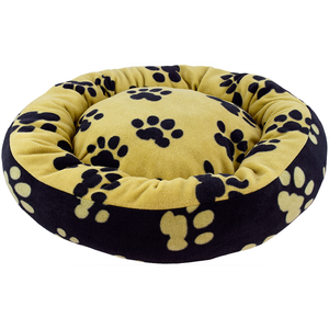 Donut Bed Paw Print 20"
