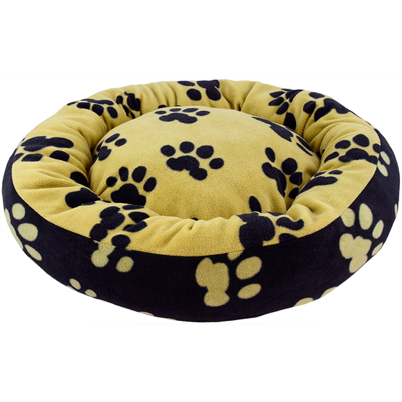 Donut Bed Paw Print 20
