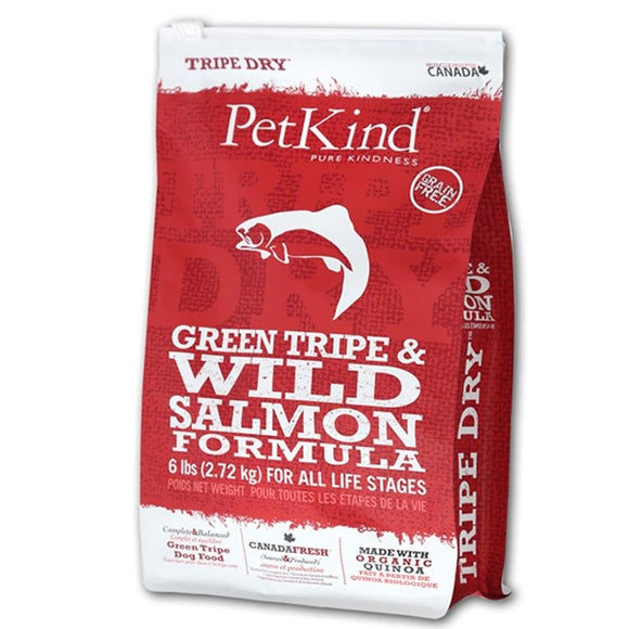 PetKind Green Tripe & Wild Salmon Formula