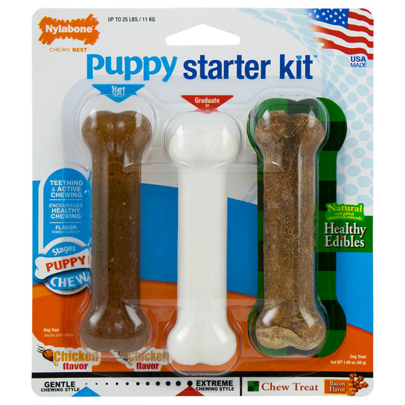 Starter Kit Bone Regular 3PK | Puppy