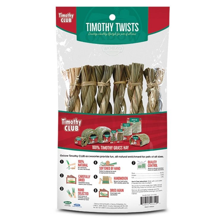 OXBOW Timothy Hay Twists – Vancouver Pet Food