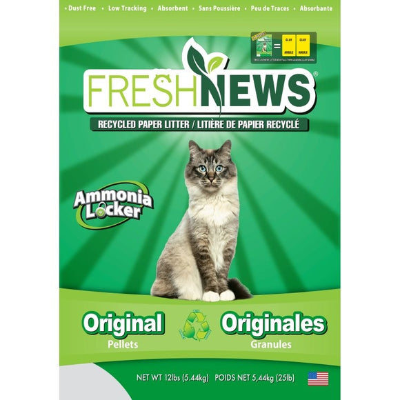 FreshNews Paper Cat Litter 5.44kg