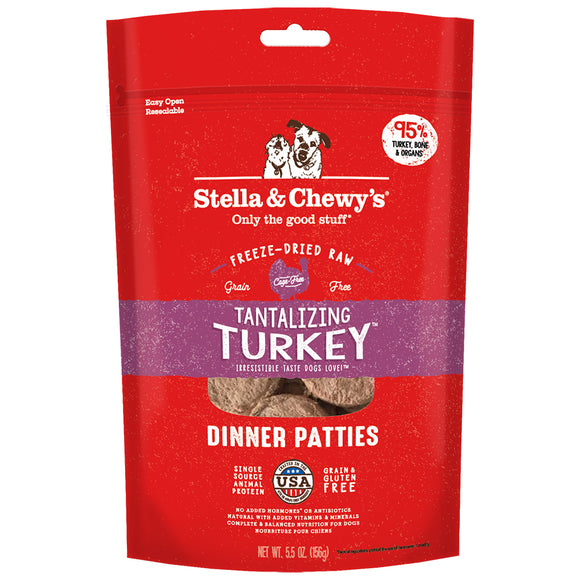 Stella & Chewy's FD Dinner Patties Tantilizing Turkey