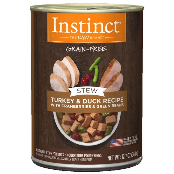 INSTINCT Dog Turkey & Duck Stew 6/360g