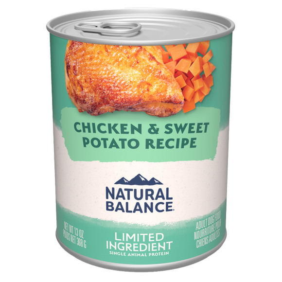 NB Dog LID Chicken & Sweet Potato 12/13 oz