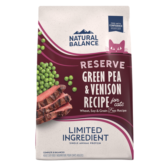 NB Cat LID Reserve Green Pea & Venison 4 lb