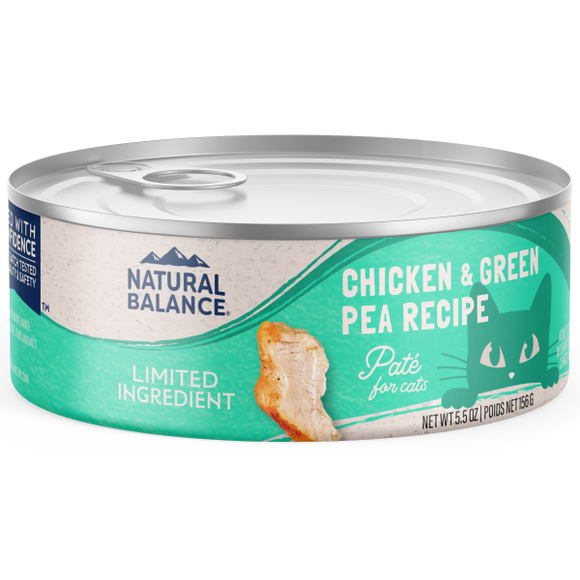 NB Cat LID Chicken & Green Pea 24/5.5oz