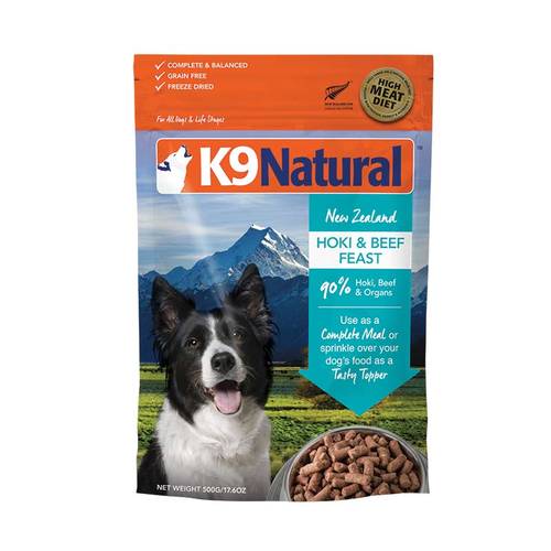 K9 Natural - Hoki & Beef Freeze Dried 500g