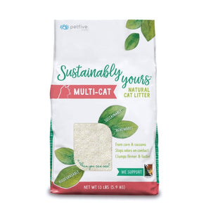 SUSTAINABLY YOURS Multi-Cat Litter