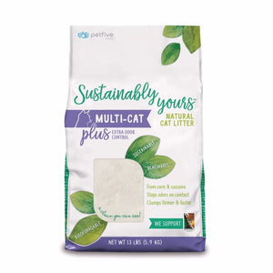 SUSTAINABLY YOURS Multi-Cat Plus Litter