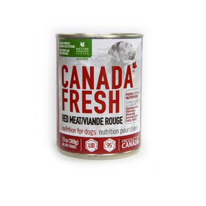 CANADA FRESH Dog LID Red Meat 12/369g