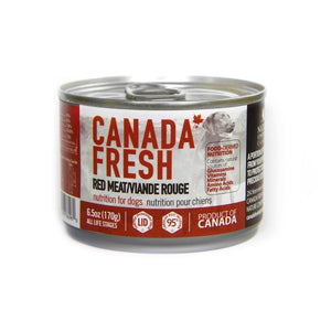 CANADA FRESH Dog LID Red Meat 24/170g