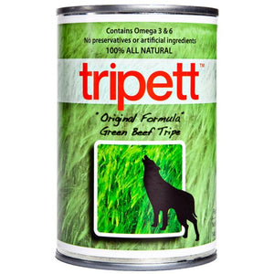 TRIPETT Dog Green Beef Tripe 12 /396g