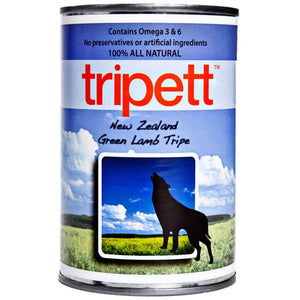 TRIPETT Dog New Zealand Green Lamb Tripe 12 /396g