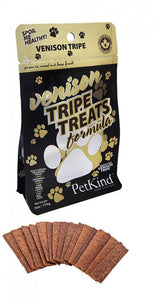 PETKIND Grain Free Venison Tripe Dog Treats 170g