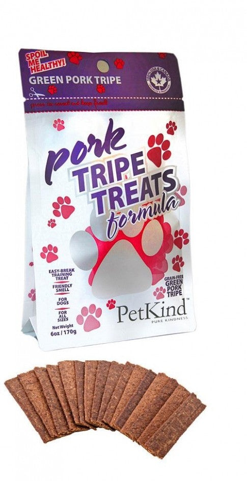 Petkind Dog GF Pork Tripe Treats 170g