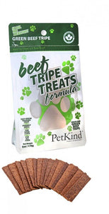PETKIND Grain Free Beef Tripe Dog Treats - 170g