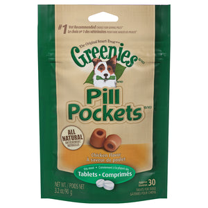 Pill Pockets Chicken 30 Tabs | 3.2OZ