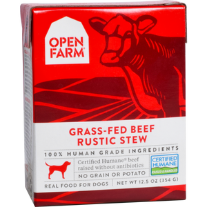 Open Farm Dog Beef Rustic Stew 12/12.5 oz