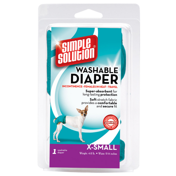 Simple Solution Washable Female Diaper XSmall