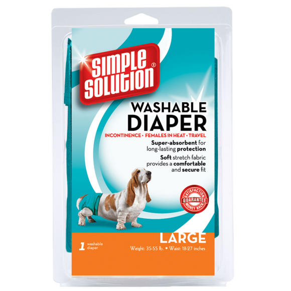 Simple Solution Washable Female Diaper Large