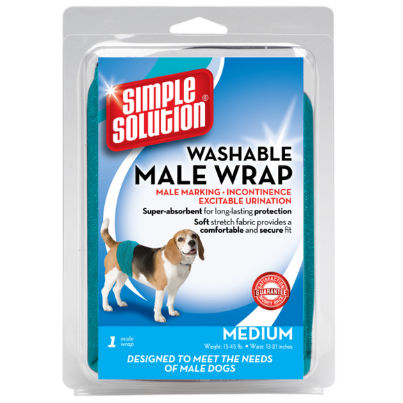Simple Solution Washable Male Wrap Medium