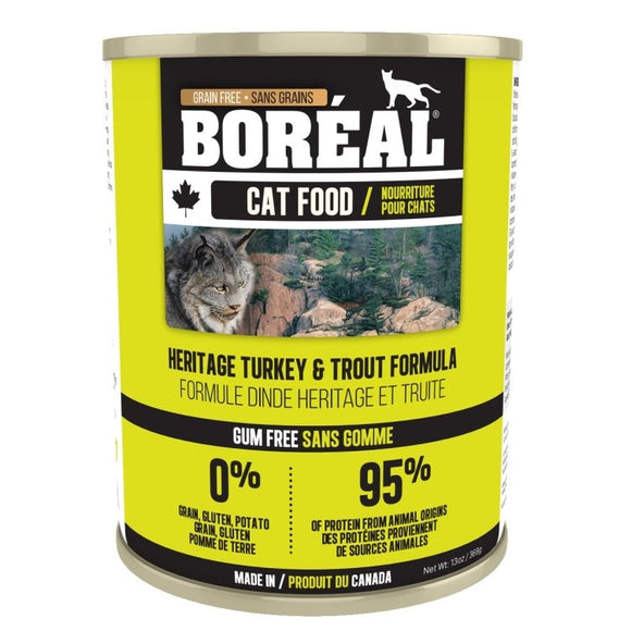 BOREAL Cat Heritage Turkey & Trout 12/369g