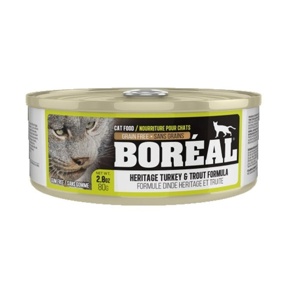 BOREAL Cat Heritage Turkey and Trout 24/80g