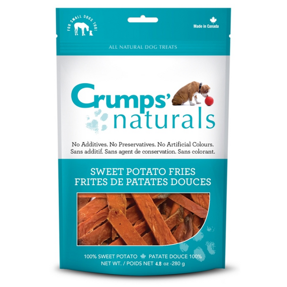 Crumps' Naturals Dog Sweet Potato Fries 4.8 oz
