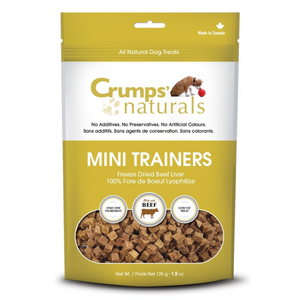 Crumps' Naturals Dog Mini Trainers Freeze Dried Beef 1.8 oz
