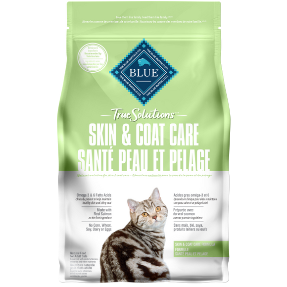 Blue Cat True Solutions Skin & Coat Care Adult Salmon