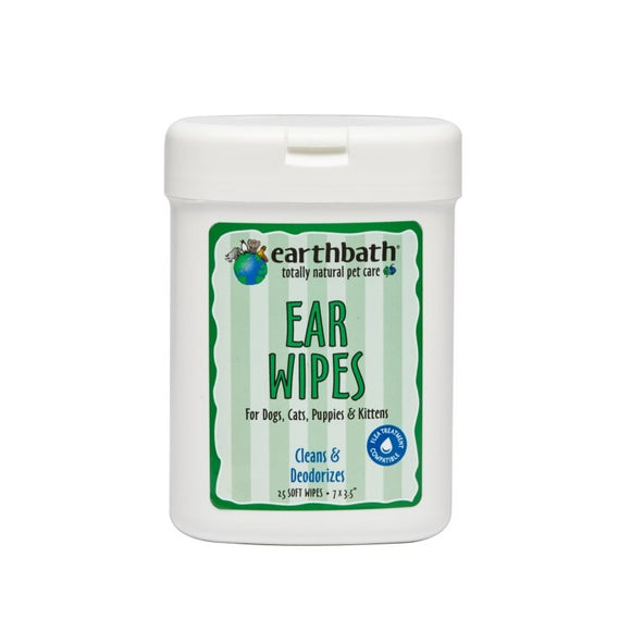 EARTHBATH Deodorizing Ear Wipes 25 Ct.