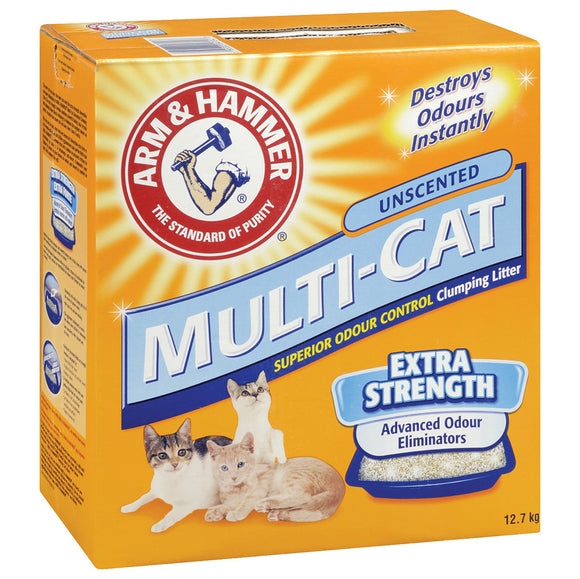 A&H Multi-Cat Clumping Litter Unscented 12.7KG