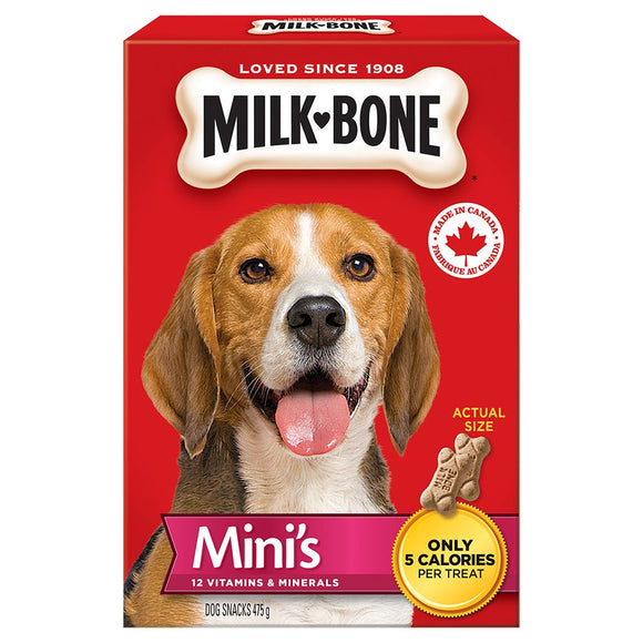 Milkbone Mini Flavour Snacks 475GM