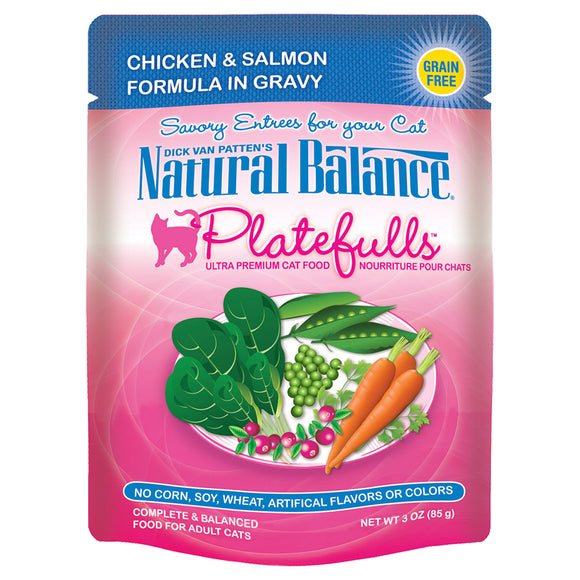 Natural Balance-Chicken & Salmon in Gravy 3oz | Cat