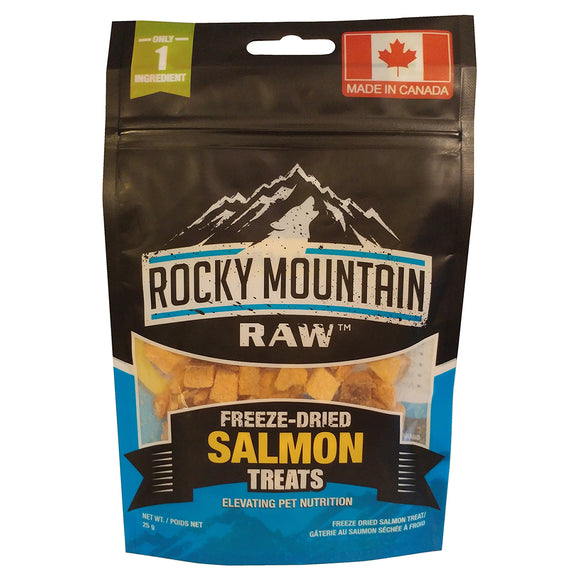 Rocky Mountain Freeze-Dried Salmon Treats 25GM