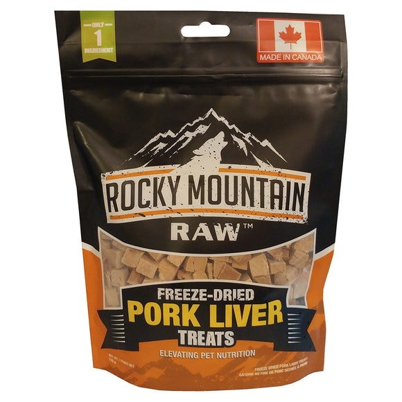 Rocky Mountain Freeze-Dried Pork Liver Treats 170GM