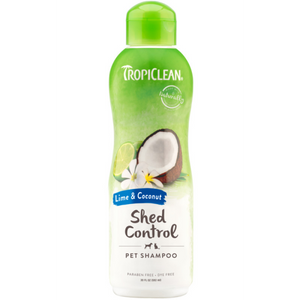 TropiClean Shed Control Shampoo Lime & Coconut 20 oz