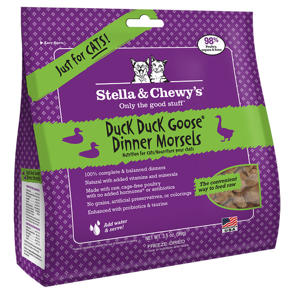 Stella & Chewy's FD Dinner Morsels Duck & Goose | CAT