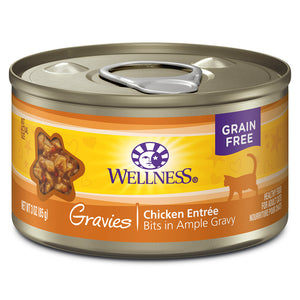 Wellness Gravies Chicken Entree Bits in Gravy 3OZ |Cat