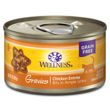 WELLNESS Gravies Chicken Entree Bits in Gravy 5.5OZ |Cat