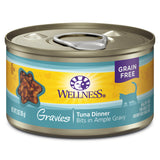 WELLNESS Gravies Tuna Dinner Bits in Gravy 5.5oz I Cat