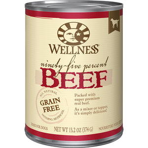 WELLNESS 95% Beef Mixer or Topper 12/13.2OZ