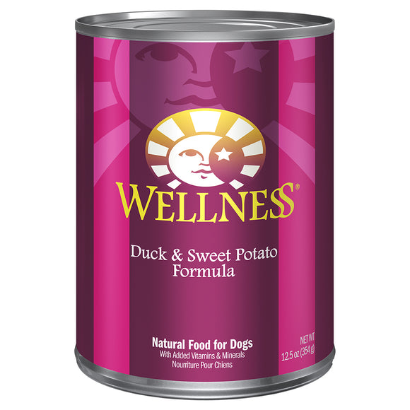 WELLNESS Duck & Sweet Potato 12/12.5OZ