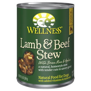 WELLNESS Grain Free Lamb & Beef Stew 12/12.5OZ