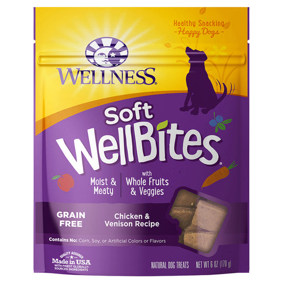 WELLNESS-WellBites Soft Chicken & Venison