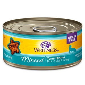 WELLNESS Minced Tuna Dinner Bits in Gravy 5.5oz | Cat