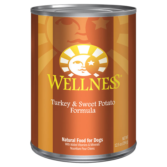 WELLNESS Turkey & Sweet Potato 12/12.5OZ