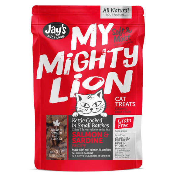 My Mighty Lion Salmon 75GM | Cat