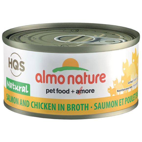 Almo-Salmon & Chicken in Broth 24/70GM | Cat